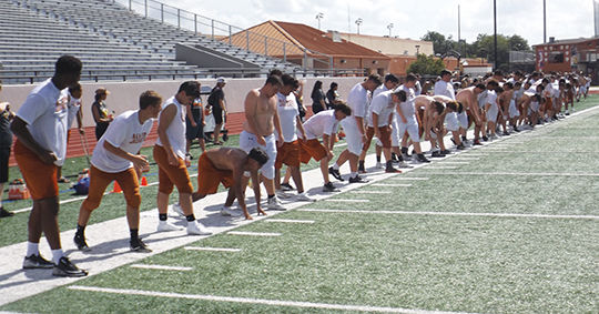 HEATING UP THE GRIDIRON